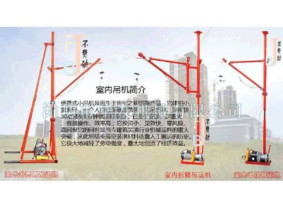 點擊查看詳細信息<br>標題：華友機械室內(nèi)外通用小吊機 閱讀次數(shù)：9102